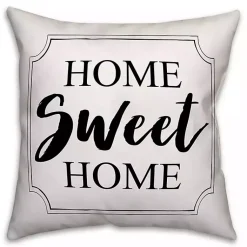 Kirklands Home Outdoor Cushions & Pillows|Home Sweet Home Outdoor Pillow