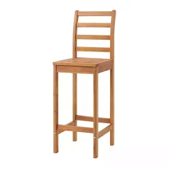 Kirklands Home Outdoor Sets|Honey Acacia Wood Bar Height 3-pc. Bistro Set Tan