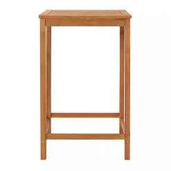 Kirklands Home Outdoor Sets|Honey Acacia Wood Bar Height 3-pc. Bistro Set Tan