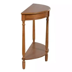 Kirklands Home Console Tables|Honey Half Moon Tinslee Console Table Brown