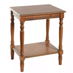 Kirklands Home Accent & End Tables|Honey Wood Sybil Accent Table Brown