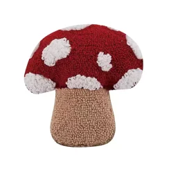 New Hooked Mushroom Shaped Throw Pillow Pillows