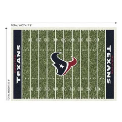 Kirklands Home Area Rugs|Houston Texans Home Field Area Rug, 6x8