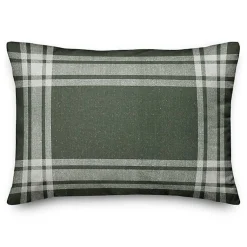 Best Hunter Plaid Indoor/Outdoor Lumbar Pillow Pillows