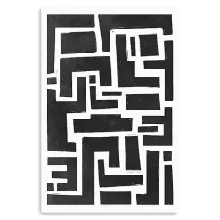 Kirklands Home Canvas Art|Imperfect Shapes Canvas Art Print