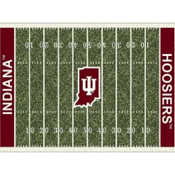 Kirklands Home Area Rugs|Indiana University Homefield Area Rug, 6x8
