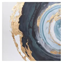 Kirklands Home Canvas Art|Indigo Agate Canvas Art Print