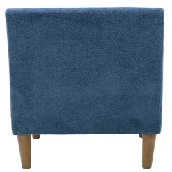 Kirklands Home Accent Chairs|Indigo Upholstered Shea Accent Chair Blue