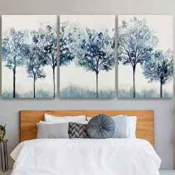Kirklands Home Canvas Art|Indigo Forest Light Canvas Art Prints, 32x48