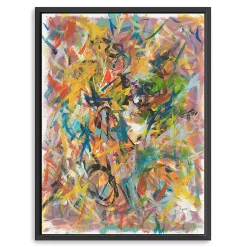 Kirklands Home Framed Art|Inside Out No. 2 Framed Giclee Canvas Art Print