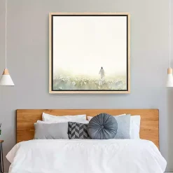 Kirklands Home Canvas Art|Into the Light Framed Canvas Art Print, 40x40 Multi