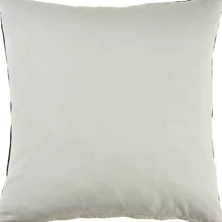 Intricate Medallion Navy and Cream Pillow Pillows