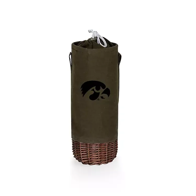 Kirklands Home Barware|Iowa Hawkeyes Insulated Wine Bottle Tote