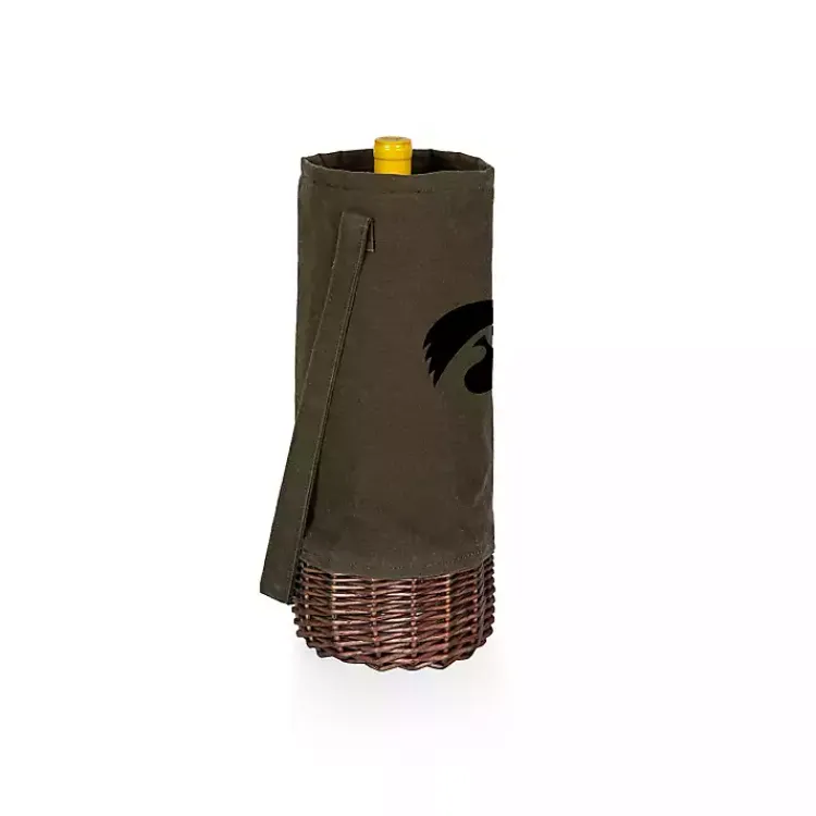 Kirklands Home Barware|Iowa Hawkeyes Insulated Wine Bottle Tote