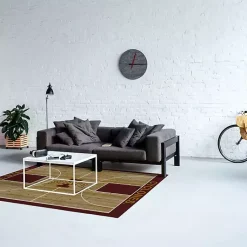 Kirklands Home Area Rugs|Iowa State University Courtside Area Rug, 4x6