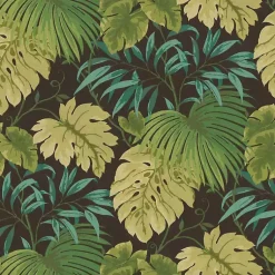 Kirklands Home Outdoor Cushions & Pillows|Island Leaves Outdoor Loveseat Cushion