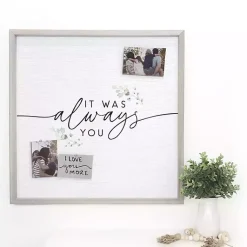Kirklands Home Wall Quotes & Signs|It Was Always You Framed Wall Plaque White