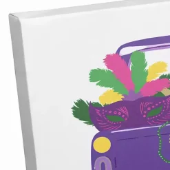 Online It's Mardi Gras Y'all Canvas Wall Plaque Mardi Gras Decorations