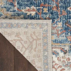 Kirklands Home Area Rugs|Ivory Antique Diamond Medallion Runner, 2x7