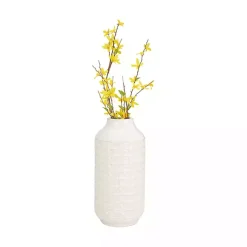 Clearance Ivory Aztec Vase, 13in Vases