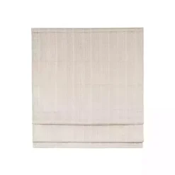 Kirklands Home Curtains & Drapes|Basketweave Cordless Roman Shade, 31 in. Ivory
