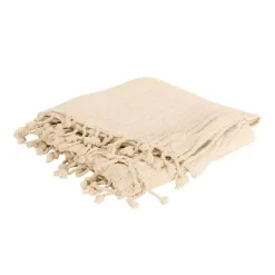 Cable Knit Tassel Throw Blankets & Throws