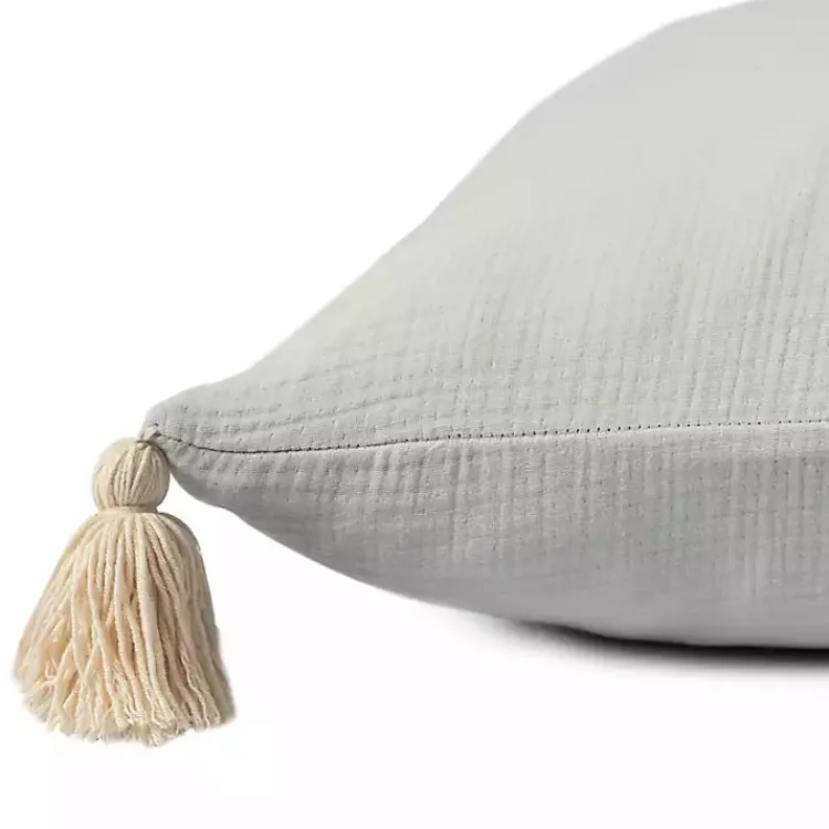 Best Gauze Organic Tassel Throw Pillow Pillows