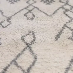 Kirklands Home Area Rugs|Geometric Runner Ivory