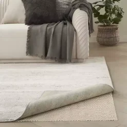 Kirklands Home Area Rugs|Gridlock Non-Slip Rug Pad, 3x5 Ivory