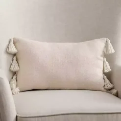 Best Home Tassels Lumbar Pillow Pillows