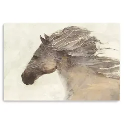 Kirklands Home Canvas Art|Ivory Into the Wind Canvas Art Print, 60x40 in.