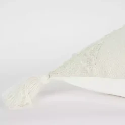 New Kantha Stitch Recycled Throw Pillow Pillows