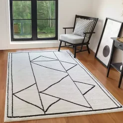 Kirklands Home Area Rugs|Ivory Moroccan Area Rug, 7x9