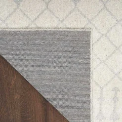 Kirklands Home Area Rugs|Ivory Moroccan Trellis Area Rug, 4x6