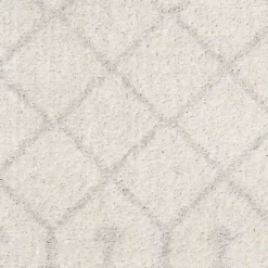 Kirklands Home Area Rugs|Moroccan Washable Runner, 2x12 Ivory