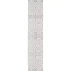 Kirklands Home Area Rugs|Moroccan Washable Runner, 2x8 Ivory
