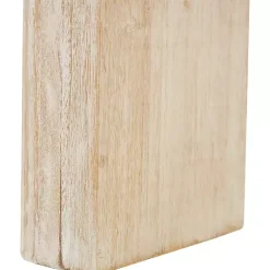 Kirklands Home Console Tables|Natural Wood Grain Console Table Ivory