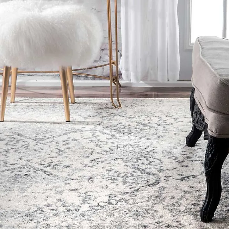 Kirklands Home Area Rugs|Ivory Odell Vintage Area Rug, 4x6