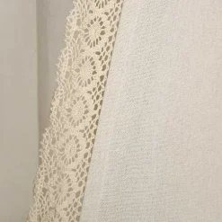 Kirklands Home Curtains & Drapes|Rosalie Curtain Panel Set, 95 in. Ivory