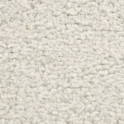 Kirklands Home Benches & Ottomans|Ivory Sherpa & Pine Rectangle Storage Ottoman