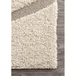 Kirklands Home Area Rugs|Ivory Swirl Carolyn Area Rug, 5x8