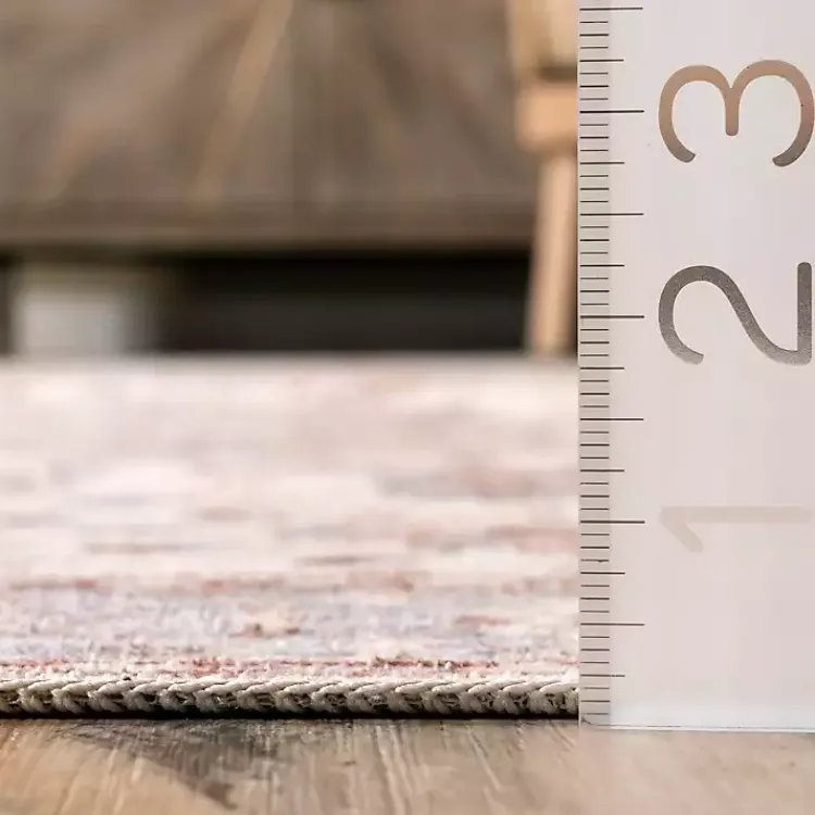 Kirklands Home Area Rugs|Transitional Floral Area Rug, 8x10 Ivory