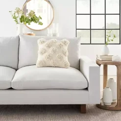 Discount Tufted Pom Poms Throw Pillow Pillows