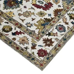 Kirklands Home Area Rugs|Jackson Ivory Hand-Tufted Area Rug, 5x7