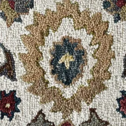 Kirklands Home Area Rugs|Jackson Ivory Hand-Tufted Area Rug, 5x7