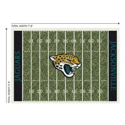 Kirklands Home Area Rugs|Jacksonville Jaguars Home Field Area Rug, 6x8