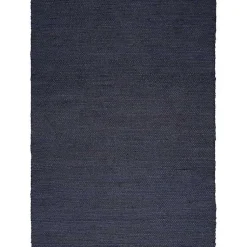 Kirklands Home Area Rugs|Jaxon Navy Natural Jute Area Rug, 5x7 Blue