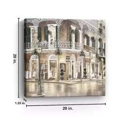 Best Jazz Street I Canvas Art Print, 20x20 in. Mardi Gras Decorations