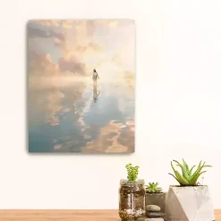 Kirklands Home Canvas Art|Jesus Walking on Water Canvas Art Print, 16x20 in.