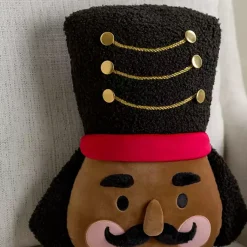 Outlet Jolly Nutcracker Shaped Pillow Pillows